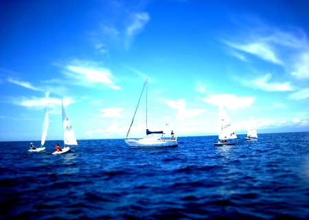 三戸浜ディンギー＆カタマランセイリング